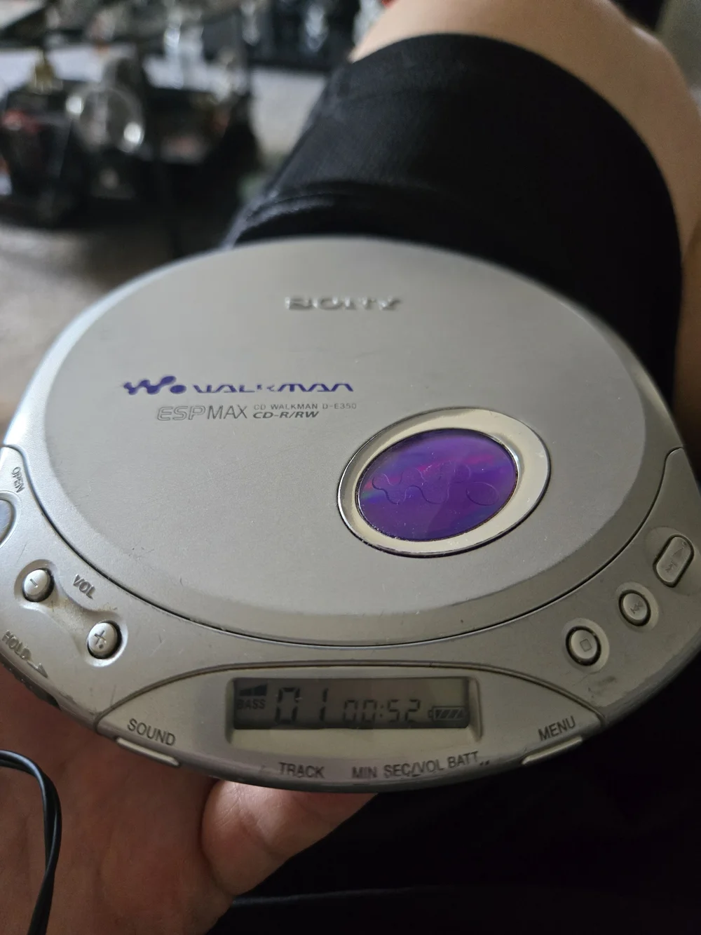 Sony Walkman ESPMAX D-E350 CD-R/RW Player
